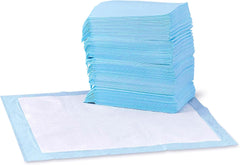 Basics Dog & Puppy Pee Pads – 100 Pack, 22x22", Leak-Proof & Quick-Dry