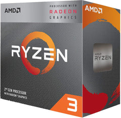 AMD Ryzen 3 3200G with Vega 8 Graphics – 4-Core CPU + Wraith Cooler