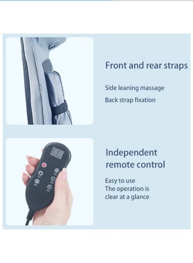 Premium Full-Body Shiatsu Massage Chair Pad with Heat Neck & Back