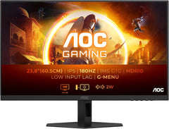 AOC 24G4XED – 24" Ultra-Fast Gaming Monitor | 180Hz, 1ms, HDR10, FreeSync & G-Sync