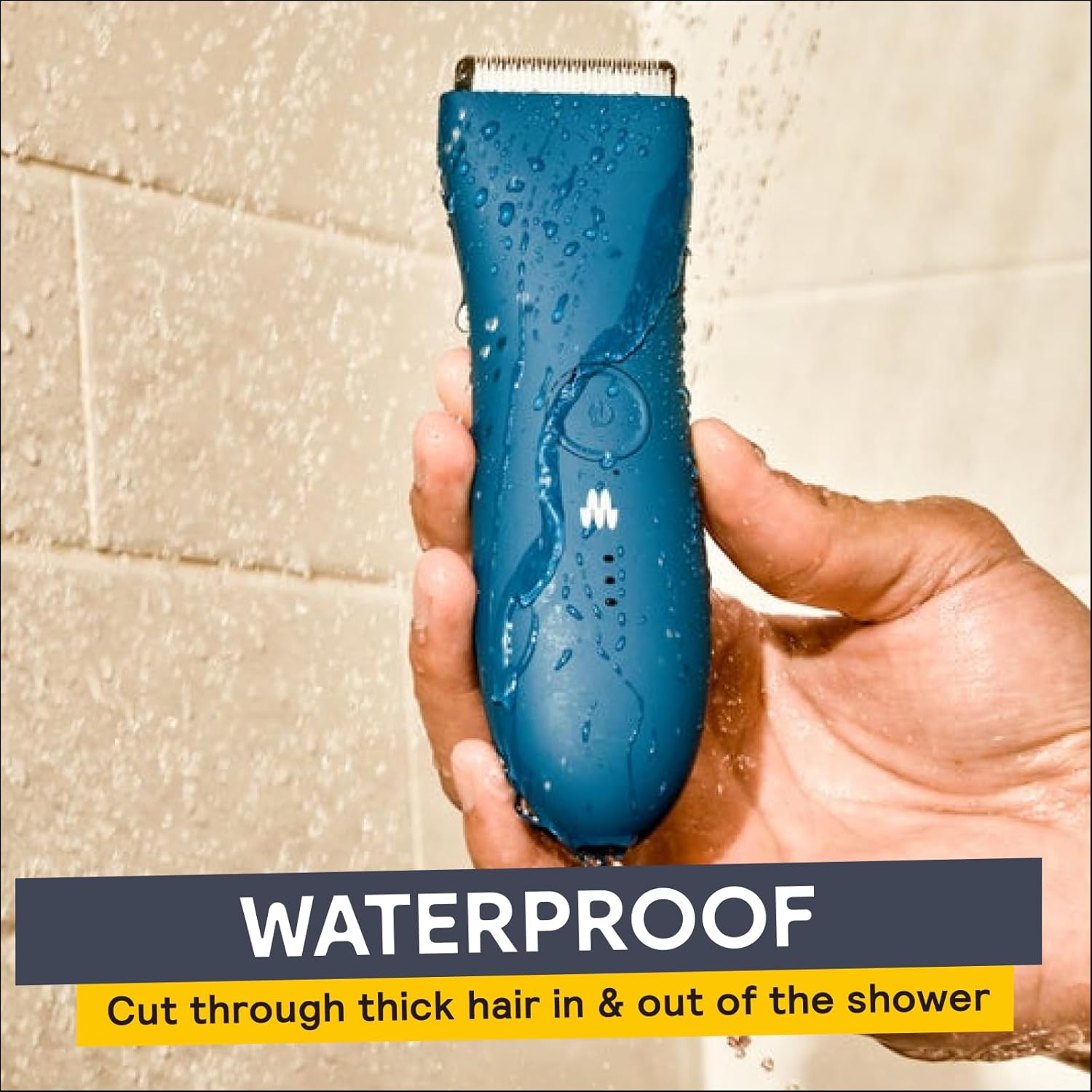 MERIDIAN Waterproof Groin & Body Trimmer – Smooth, Safe, Powerful