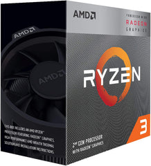 AMD Ryzen 3 3200G with Vega 8 Graphics – 4-Core CPU + Wraith Cooler