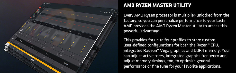 AMD Ryzen 3 3200G with Vega 8 Graphics – 4-Core CPU + Wraith Cooler