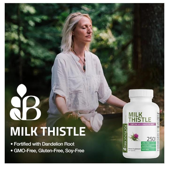 Bronson Milk Thistle Silymarin Marianum