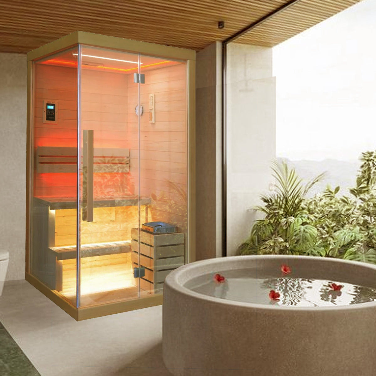 EBARZA™ Sauna Room LM-N02TD